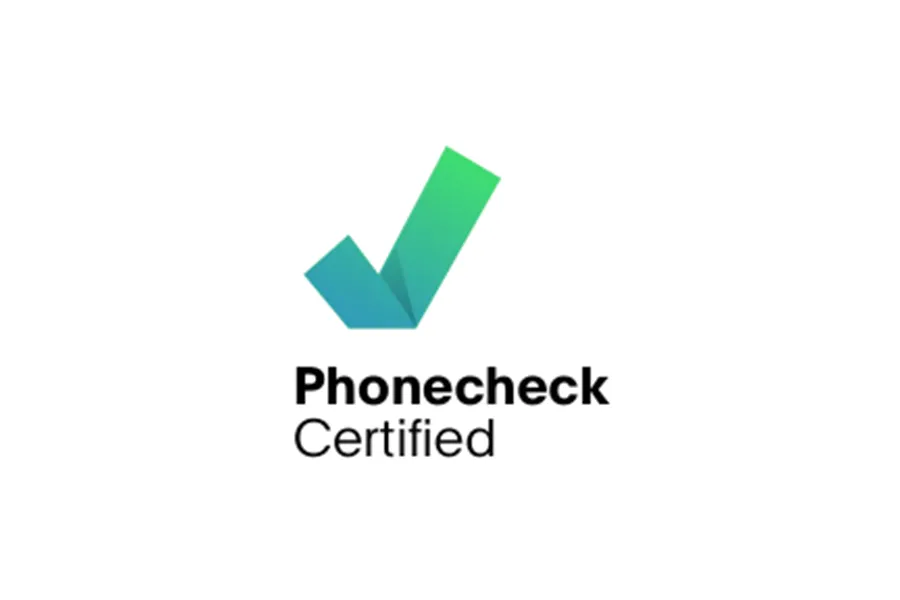 「Phonecheck 」ロゴ