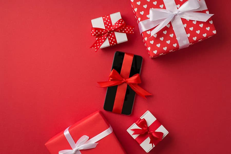 ラッピングされたプレゼント